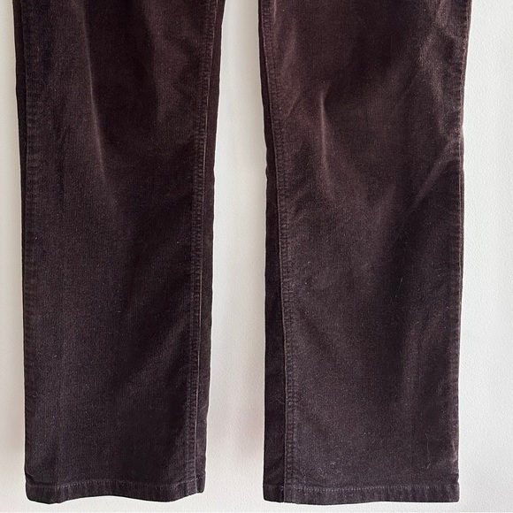 Charter Club Classic Fit Women's Dark Brown/Chocolate Corduroy Jeans, Size 8 - Picture 4 of 13